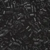 Rørperler Mini 1000 stk sort, Ø2,5 mm