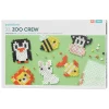 Rørperler XL kit Zoo Crew, lav søde dyr med perler! 630 store XL-perler à Ø9 mm + 1 perleplade
