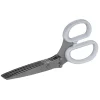 Saks til frynseklipning, frynsesaks med 5 blade, som giver 4 mm brede frynser