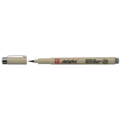 Sakura Pigma Brush Cool grey – grå penselspids