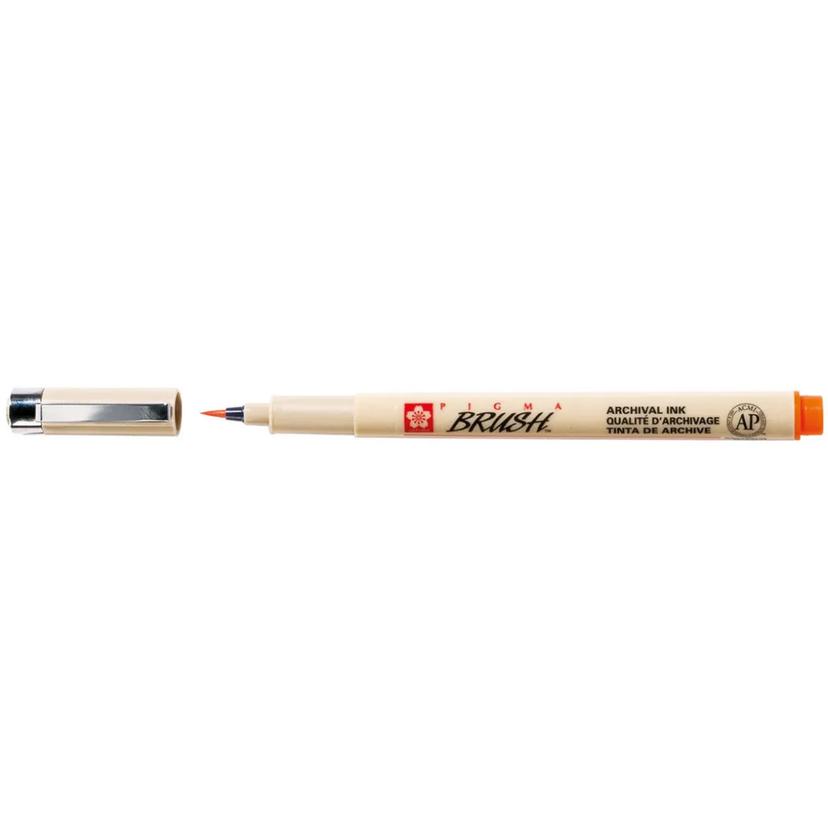 Sakura Pigma Brush Orange – orange penselspids