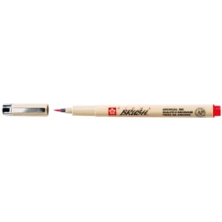 Sakura Pigma Brush Red – rød penselspids