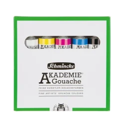 Schmincke Akademie Gouache, 5×20 ml gouachefarve
