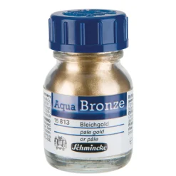 Schmincke Aqua Bronze, vandopløseligt metallicpulver 20 ml, Pale Gold 15 813