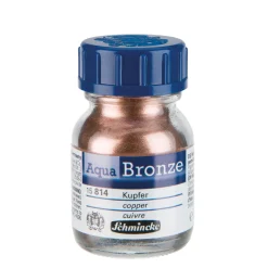 Schmincke Aqua Bronze, vandopløseligt metallicpulver 20 ml, Copper 15 814
