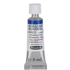 Schmincke Horadam akvarelfarve5 ml – Ultramarine blue 496
