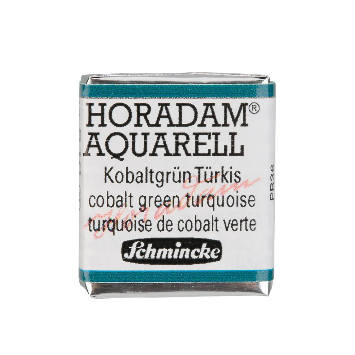 Schmincke Horadam akvarelfarve ½ kop – Cobalt green turquoise 510