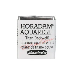 Schmincke Horadam akvarelfarve ½ kop – Titanium opaque white 101