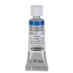 Schmincke Horadam akvarelfarve5 ml – Mountain blue 480