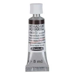 Schmincke Horadam akvarelfarve5 ml – Sepia brown reddish 662