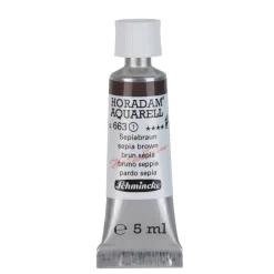 Schmincke Horadam akvarelfarve5 ml – Sepia brown 663