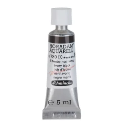 Schmincke Horadam akvarelfarve5 ml – Ivory black 780