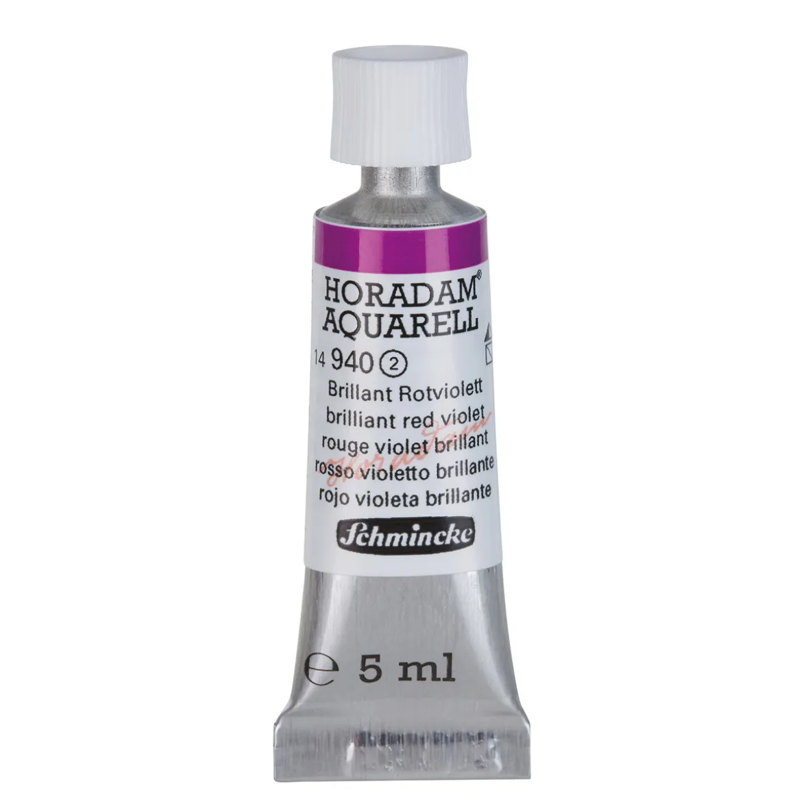 Schmincke Horadam akvarelfarve5 ml – Brilliant red violet 940