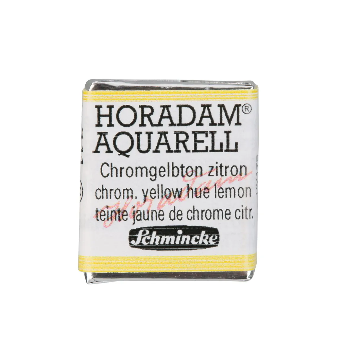 Schmincke Horadam akvarelfarve ½ kop – Chromium yellow hue lemon 211
