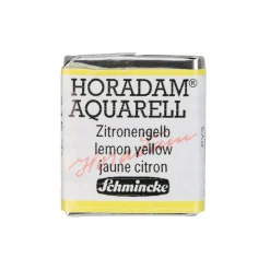 Schmincke Horadam akvarelfarve ½ kop – Lemon yellow 215