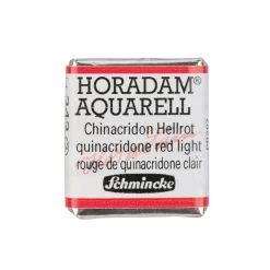 Schmincke Horadam akvarelfarve ½ kop – Quinacridone red light 343
