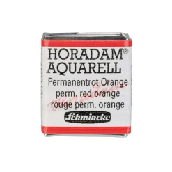 Schmincke Horadam akvarelfarve ½ kop – Permanent red orange 360