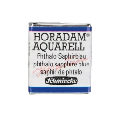 Schmincke Horadam akvarelfarve ½ kop – Phthalo sapphire blue 477