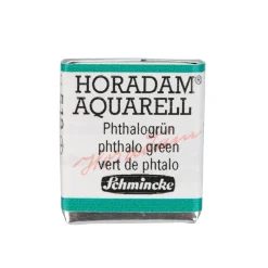 Schmincke Horadam akvarelfarve ½ kop – Phthalo green 519