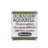 Schmincke Horadam akvarelfarve ½ kop – Olive green yellowish 525
