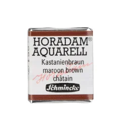 Schmincke Horadam akvarelfarve ½ kop – Maroon brown 651