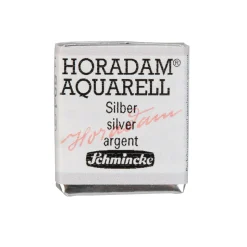 Schmincke Horadam akvarelfarve ½ kop – Silver 894