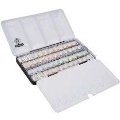 Schmincke Horadam Akvarel Metal set – 48x1/2 kopper