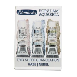 Schmincke Horadam Supergranulation akvarelfarve – 3×5 ml Haze Colours