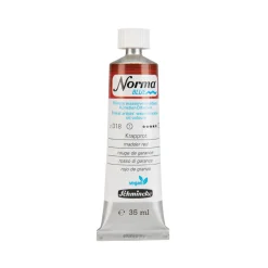 Schmincke Norma Blue vandopløselig oljemaling 35 ml Madder red 21318