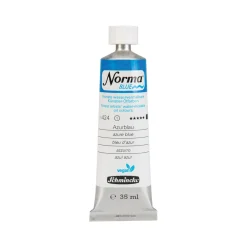Schmincke Norma Blue vandopløselig oljemaling 35 ml Azure blue 21422