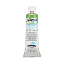 Schmincke Norma Blue vandopløselig oljemaling 35 ml Permanent yellowish-green 21510