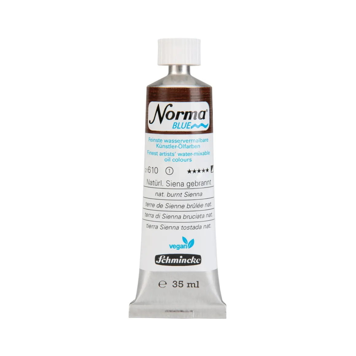 Schmincke Norma Blue vandopløselig oljemaling 35 ml Natural umber 21622