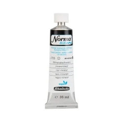 Schmincke Norma Blue vandopløselig oljemaling 35 ml Mineral black 21705