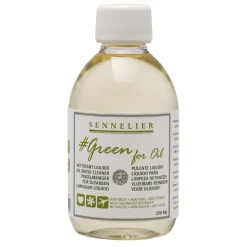 Sennelier Green for Oil Brush Wash, penselrens til oliemaling, 250 ml