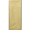 Silkepapir 5 ark à 70×50 cm, guldfarvede ark. 17 g/m²