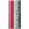 Silkepapir i julefarver med julestemning – 5 ark a 50×70 cm i 5 forskellige varianter