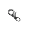 Smykkelås karabin med O-ring – 12 mm, tinfarvede, 10 stk. låse med O-ringe