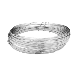 Smykketråd 0,8 mm / 6 m – forsølvet