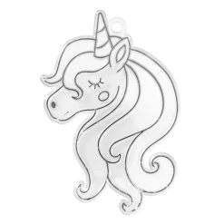 Solfanger enhjørning unicorn 6,7×10,1 cm