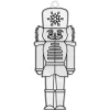 Solfanger nøddeknækkere nutcracker 5×13,5 cm