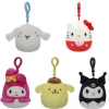 Squishmallows Clip-on 9 cm, tema Hello Kitty, pris pr. stk., sælges assorteret online