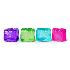Squishy Cube Textured, klemlegetøj, 5×5×5 cm. Sælges assorteret. Pris pr. stk.