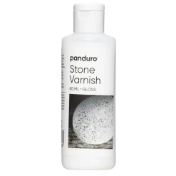 Stenlak, vandbaseret blankt lak til malede sten, 80 ml