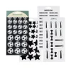 Stickersblok 16 ark B&W