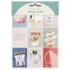 Stickersblok 16 ark Work From Home – hold orden på hjemmekontoret. 2×8 design