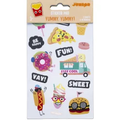 Stickersbog mad & desserter