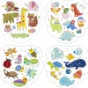 Stickershæfte vilde dyr
