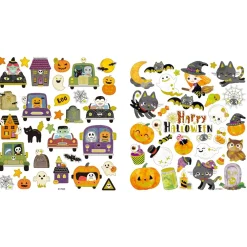 Stickers/klistermærker 4-pak halloween