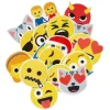 Stickers med smileys & emojis – ca. 50 sjove klistermærker