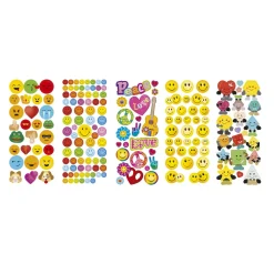 Stickers 10p smileys deluxe